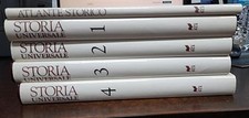 Storia universale. 4 volumi + atlante storico. Rizzoli Larousse. [Hard