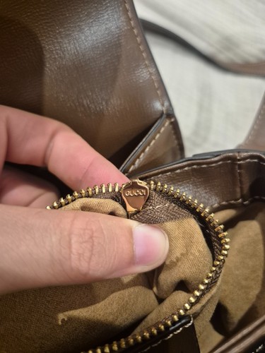 Gucci Horsebit 1955 Schultertasche klein braun Leder - Bild 18 von 18