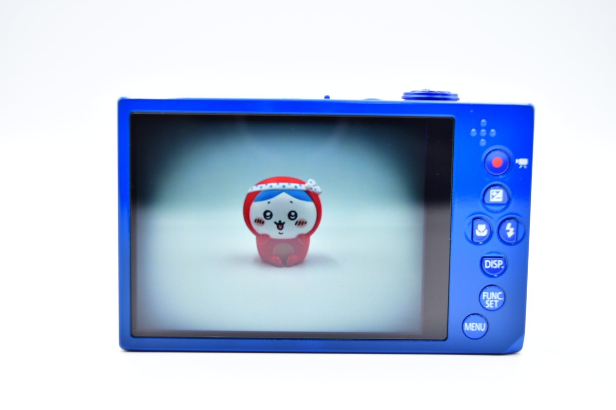 ⏯️[Excellent+5] Canon IXY 3 Blue Compact Digital Camera From