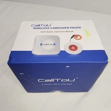 CallToU Caregiver Pager Wireless Call Button Nurse Alert System +500' Range NEW
