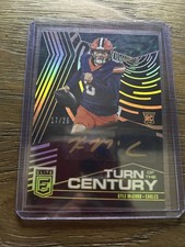2025 Donruss Elite Kyle McCord Rookie Turn of the Century Black Gold Ink /25 🔥 