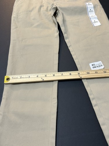 Cat & Jack Girls Slim Straight Fit Chino School Uniform Pants NWT Size 8 - Picture 9 of 19