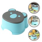 Haushaltskinder Stufelhocker verdickte Plastikhocker Low Stool zum Fußwaschen
