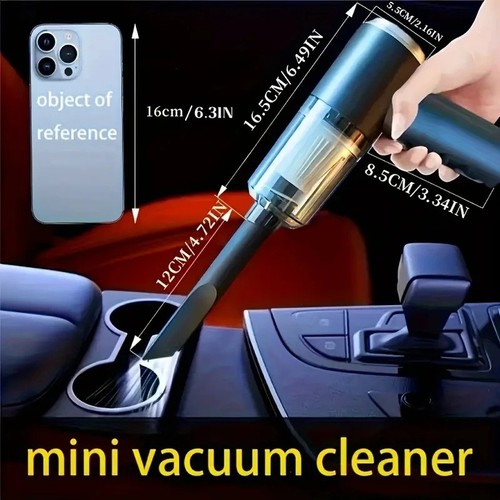 Powerful Car Vacuum Cleaner Wet/Dry Cordless Strong Suction Handheld Cleaning UK - Picture 5 of 8