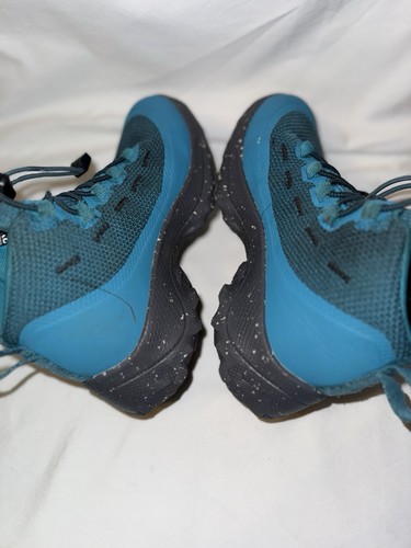 Botas REI Jóvenes 2 Años Niños Cooperativas Flash Con Cordones Senderismo Botín Tela Azul - Imagen 4 de 7