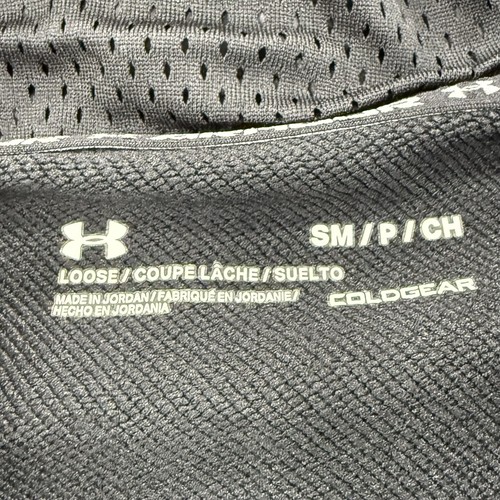 Under Armour Jacke Herren S schwarz Neu mit Etikett locker leicht durchgehender Reißverschluss Kapuze Cold Gear - Bild 2 von 13