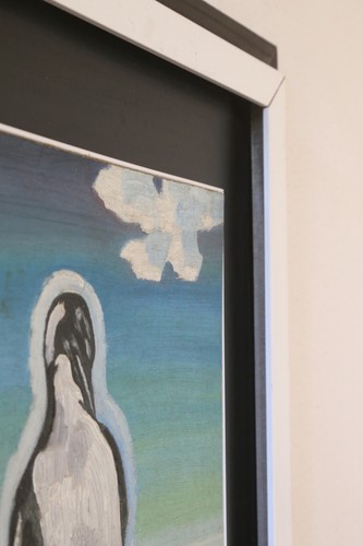 Fausto Repetti Ölgemälde Tafel Futurismus Pinguine 40er 50er Avantgarde - Bild 14 von 24