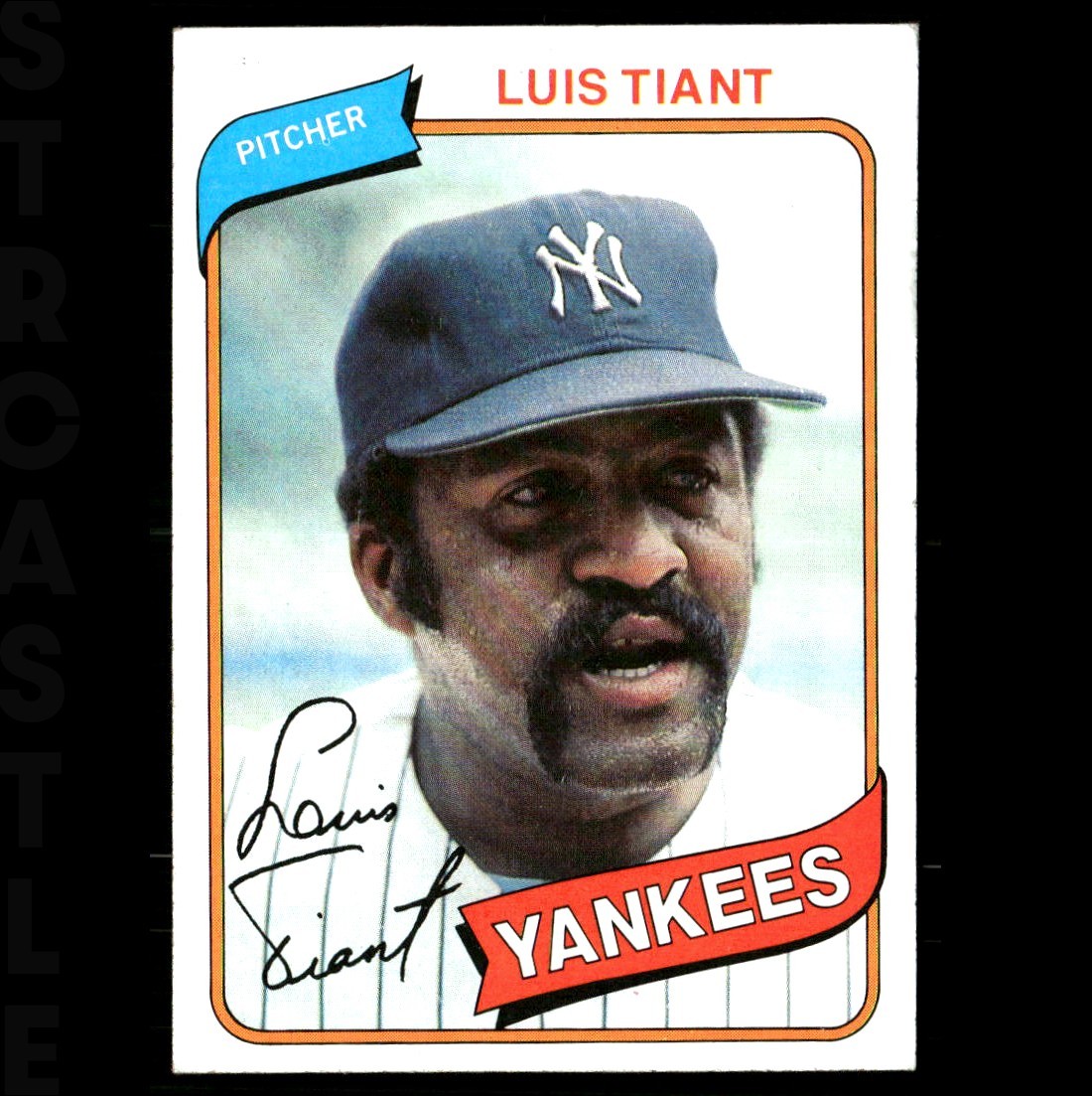 1980 Topps - Luis Tiant #35 New York Yankees 🏈 Football Card