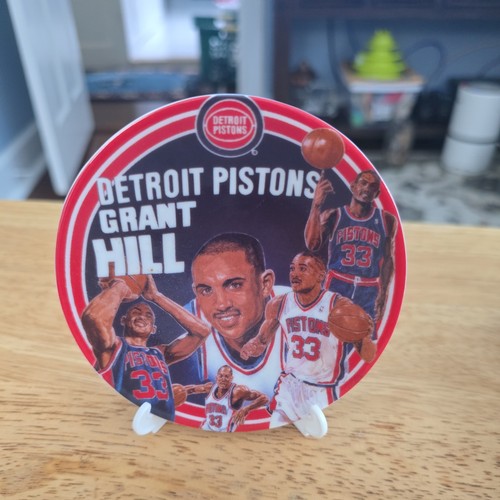 GRANT HILL SPORTS IMPRESSIONS 8” PLATE DETROIT PISTONS CLIFF HAYES - Picture 2 of 5