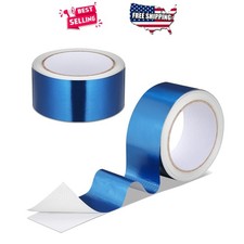 Aluminum Foil Heat Shield Tape 2 Rolls 2x32.8ft High Temp Reflective Insulation