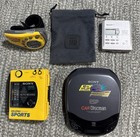 Lot Sony Md Walkman Mz-R55 Sports Wm-F73 Car Discman Esp D-844K & Srf-M78