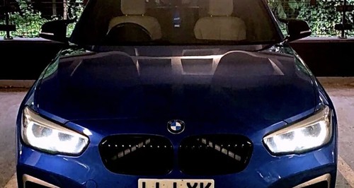 BMW Front Grill V Brace Bars White Cover 4 5 6 Series F32 F33 F36 G30 G31 G32 38 - Picture 6 of 6