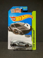 HOT WHEELS ZAMAC LAMBORGHINI VENENO, HW WORKSHOP SERIES 2015