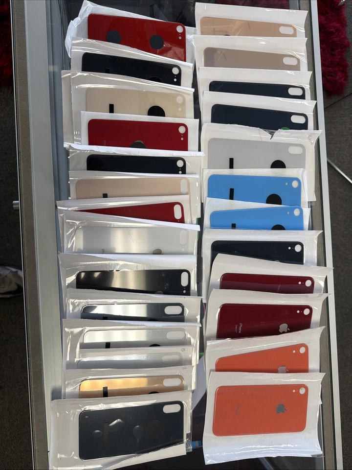 Заднее стекло iPhone ЛОТ ИЗ 78 шт. микс 8-14 Pro Max - Изображение 2 из 4