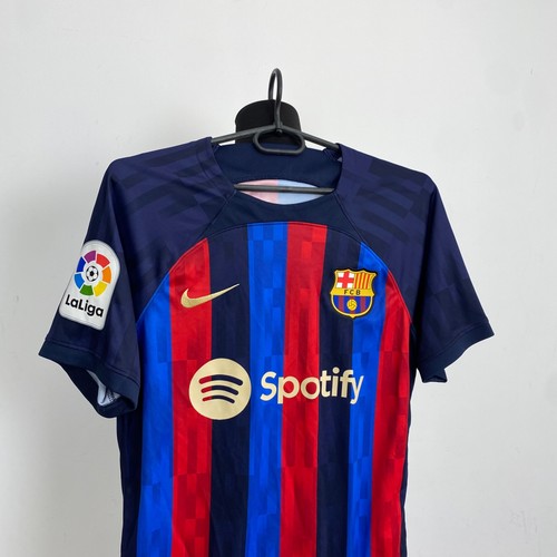 Camiseta local Nike FC Barcelona #9 Lewandowski 2022/23 parche LaLiga S DM1840-452 - Imagen 6 de 17