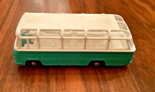 Vintage Lesney Matchbox 1965 #68B Mercedes Benz Coach Turquoise w/ BPW - Picture 11 of 20