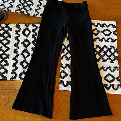 Art Class black flare leg bell bottom leggings kids girls size small S 6 casual - Picture 3 of 4