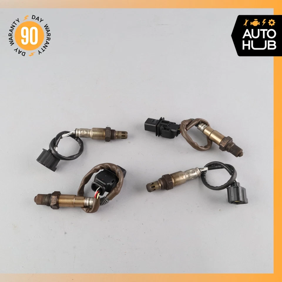 Mercedes W166 ML550 C350 GLE63 AMG Oxígeno O2 Sensor Lambda Juego de 4 OEM Foto 2 de 4