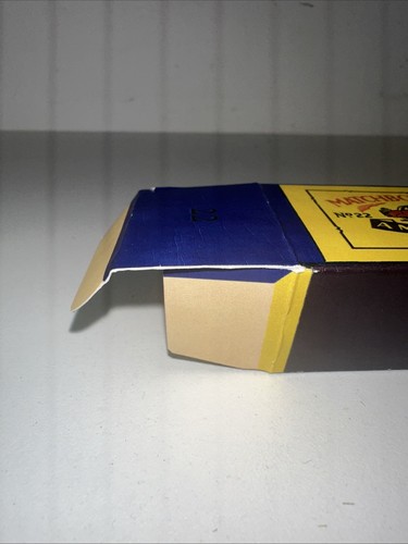 Rare MATCHBOX LESNEY Moko #22 vintage Empty Box Only For diecast toy car - Picture 4 of 11