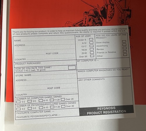 Shadow of the Beast Big Box Commodore Amiga Long Box Psygnosis - Très bon état - Photo 4/5