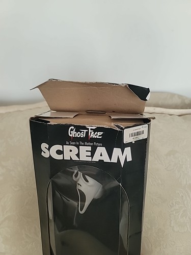 VINTAGE SCREAM GHOST FACE FIGURE RIP HORROR 18* DOLL WITH VOICE TRANSFORMER - Picture 7 of 11