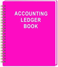 Checkbook Register - Ledger for Personal & Business Transactions, 8.5" x 6.5