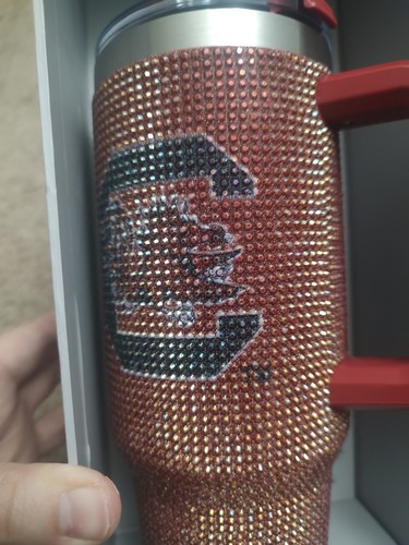 South Carolina Gamecocks Bling Colossal 46oz Stainless Steel Tumbler Red *NEW* - Bild 2 von 5