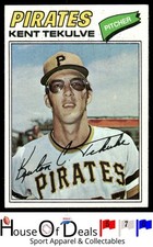 1977 Topps #374 Kent Tekulve Pittsburgh Pirates Vintage Baseball Card