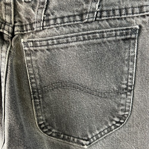 Vintage Lee Jeans Womens 10 Petite Black Made In USA - Picture 12 of 15