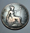 1902 Edward VII Penny — photo from another recent sale