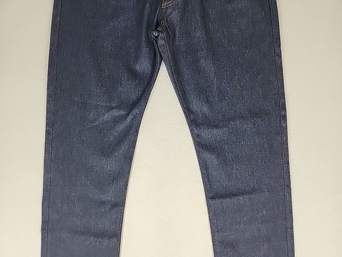 Pantalones de mezclilla rectos con botones regulares Levi's 501 38X34 para hombre azules 100 % algodón - Imagen 4 de 11
