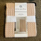Hotel Balfour - 100% Cotton Shower Curtain - 72 x 72 - Peach
