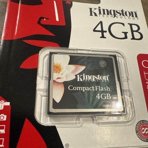 Retail Boxed Kingston 4GB CompactFlash Memory Card (CF/4GB) - Picture 2 of 5