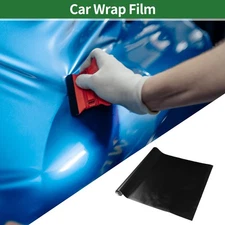 Car Wrap Film 2 ft x 59.84 inch Matte Black 1 Pc Exterior Interior Protective
