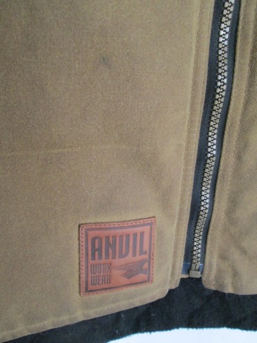 OUTBACK TRADING Co. ANVIL Workwear Oilskin Tin Waxed Cotton Canvas Vest Size XL - Picture 5 of 7