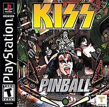 KISS Pinball Sony PlayStation 1 PS1 2001 Gene Simmons New Sealed