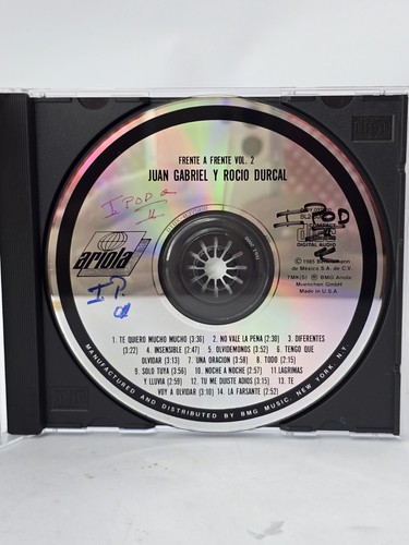 Set Of 2 Cd's iconic Rocío Dúrcal and Juan Gabriel. Mint Condition. - Picture 4 of 9