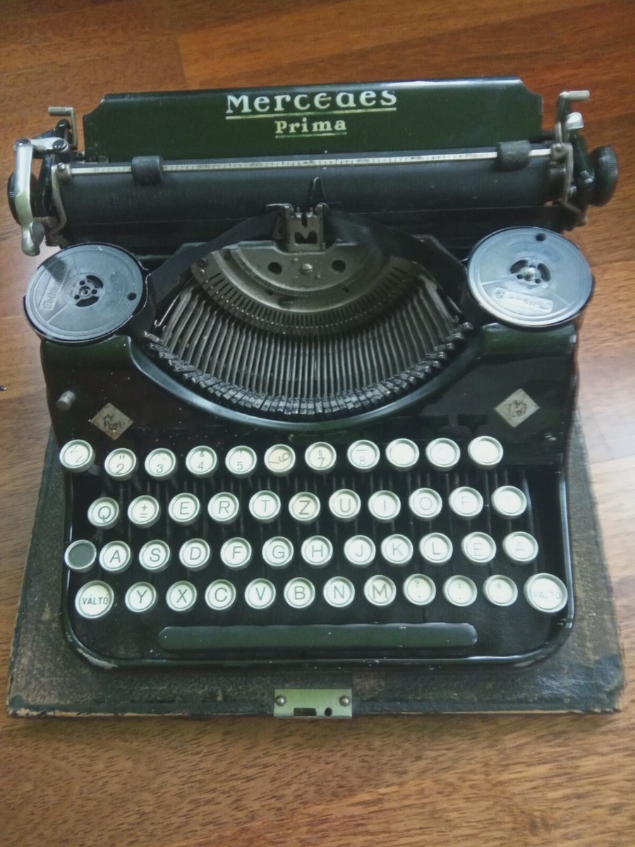 Mercedes Prima typewriter - fully functional | eBay