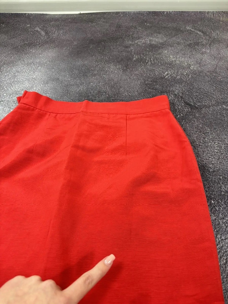 ワンピース MOSCHINO Women Mid Skirts 04170560 1127 RED Moschino Cheap And Chic Women's Red Luxury Midi Skirt | eBay