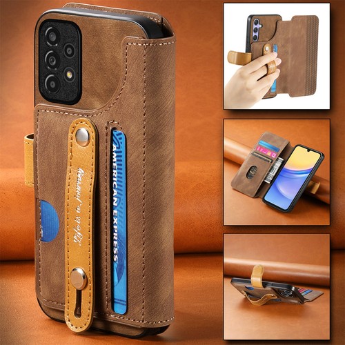 Folio Case Tasche Wristband Hülle für Samsung Galaxy S24 + S23 S22 S21 FE Ultra - Picture 21 of 24
