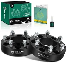 2x 6x5.3" to 6x5.3" Wheel Spacers M14x1.5 87mm 1.5" for Ford F-150 F150 Lincoln