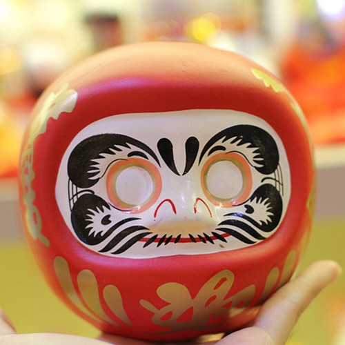Ricchezza giapponese Daruma statuina Daruma salvadanaio Daruma ornamento salvadanaio - Foto 4 di 12