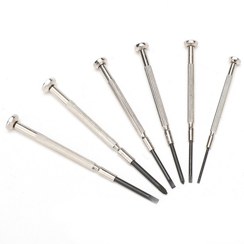 6Pcs Mini Watch Screwdriver Set Precision Jewelry Eyeglasses Repair Tool Kit New - Picture 2 of 16