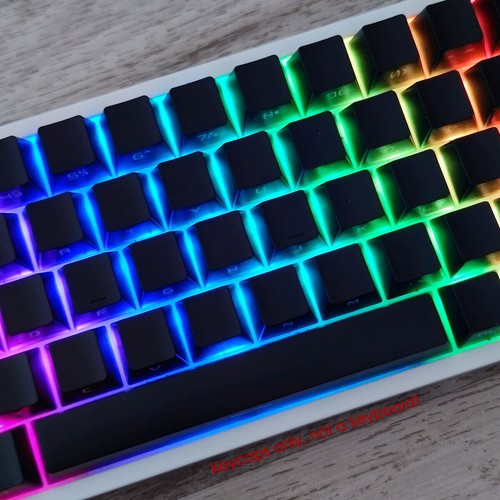 Side Printed Keycaps Set PBT Double-shot OEM for Cherry MX Mechanical Keyboards - Picture 4 of 21