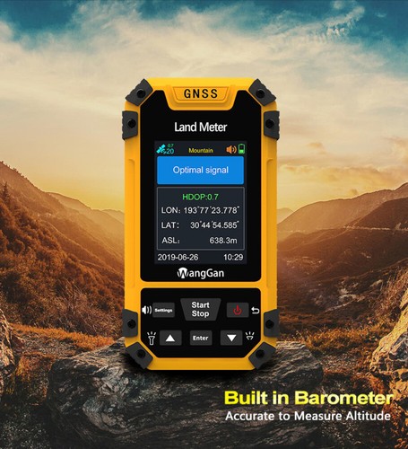 S4 GPS Land Meter GNSS-Empfänger Vermessungsgeräte Area Distance Tool - Bild 10 von 12