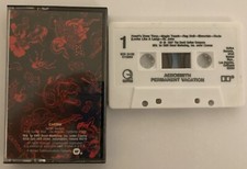 Aerosmith Permanent Vacation Cassette Tape -----RARE COVER  