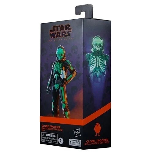 NEW Hasbro Star Wars Black Series Clone Trooper Halloween Edition 6 Inch F5608 - Picture 11 of 13