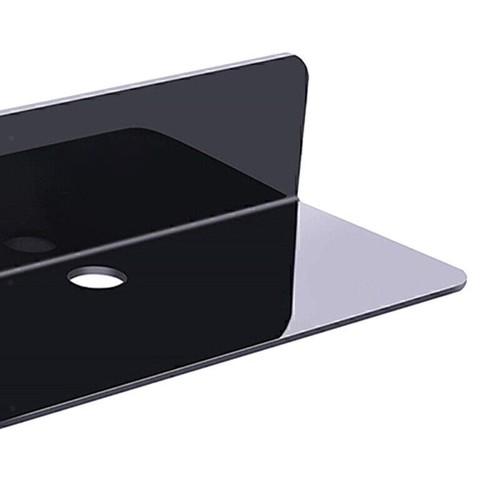 Damage-Free Acrylic Floating Wall Shelf Stick-On for Speaker Action Figures - Picture 4 of 10