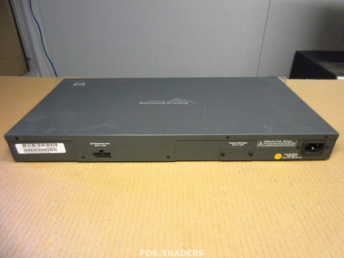 HP J8762A - 2600-PWR Switch 8-PORT PoE 10/100 +1x Gigabit 1x SFP INCL RACK EARS - Afbeelding 3 van 3