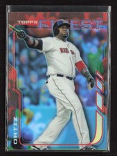 2014 Topps Finest #55 David Ortiz Refractor